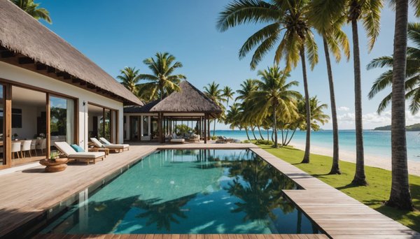 Location de villa pour 12 personnes à l'île maurice